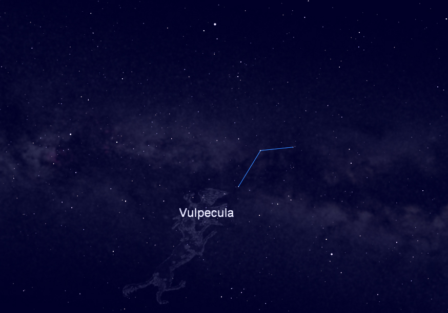 Star Cluster Creates Coat Hanger in Night Sky This Week